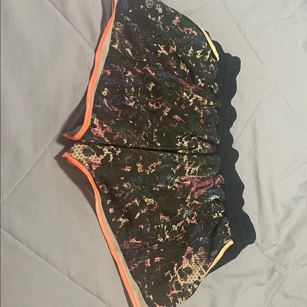 lululemon athletica Multicolor hotty hot shorts 8